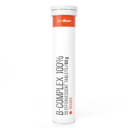 Gymbeam B-Komplex 100% šumivý1 20 tab. pomaranč