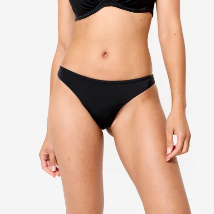 DECATHLON Spodný diel dámskych táng Lulu čierny L-XL