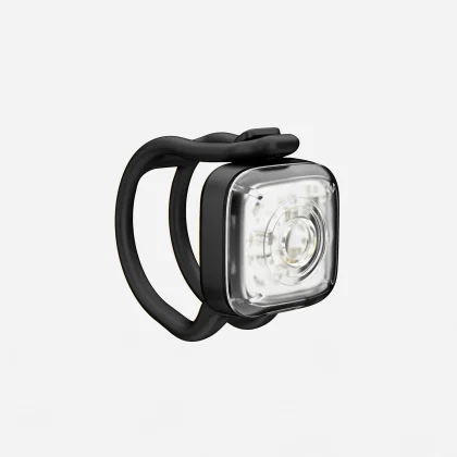 DECATHLON Predné/zadné svetlo SL110 na batérie čierne bez