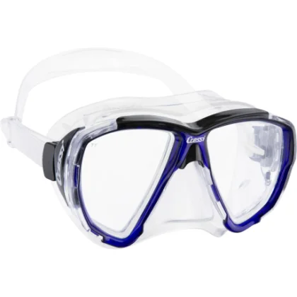 Potápěčská maska CRESSI BIG EYES MASK SIL CLEAR FRAME BLUE INK