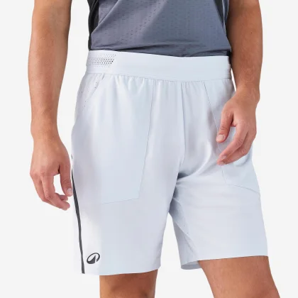 KUIKMA Pánske šortky na padel Dry+ priedušné svetlomodré S