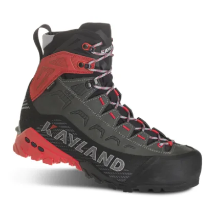Pánska vysoká turistická obuv KAYLAND Stellar Nubuck Gtx, Grey Red