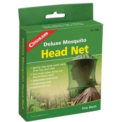 Coghlans moskytiéra na ochranu hlavy Deluxe Mosquito Head Net (VÝPRODEJ)