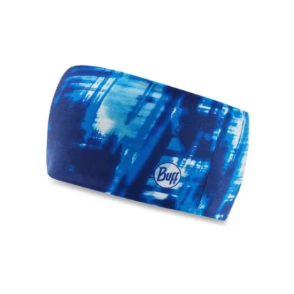 Čelenka BUFF COOLNET UV® WIDE HEADBAND ATTEL BLUE