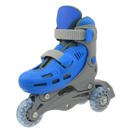 Truly TRISKATE BASIC, šedo-modré kolečkové brusle