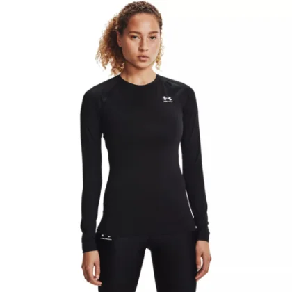Dámské kompresní tričko s dlouhým rukávem UNDER ARMOUR UA HG Authentics Comp LS-BLK