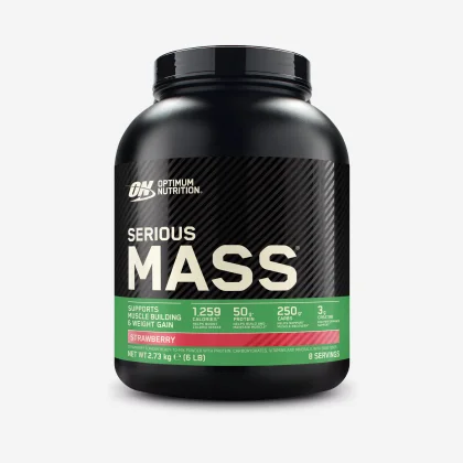 OPTIMUM NUTRITION SERIOUS MASS jahoda 2,7 kg NO SIZE