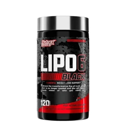 Lipo 6 Black 120 kapsúl - Nutrex MINIMÁLNA TRVANLIVOSŤ: MIN. TRV. 1/2027