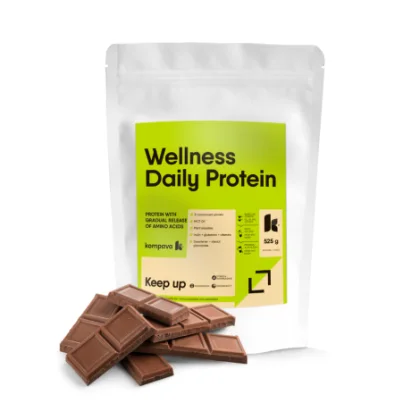 Kompava Wellness Daily Protein 525 g/15 dávok, natural
