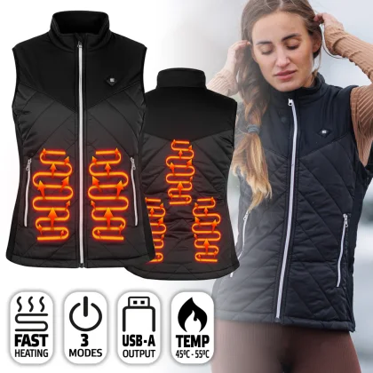 inSPORTline Electronics WARMher čierna - XXS