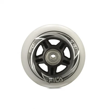 Kolečka, ložiska a vymezovač na brusle FILA SKATES WHEELS 84MM 83A+A7+AS8MM