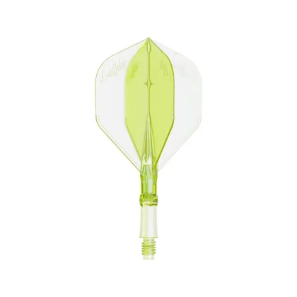 L-Style Integrované letky a krátke násadky L-System L1 190 Neon žlté 35mm na šípky