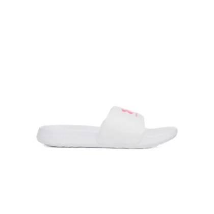 Dámske šlapky (plážová obuv) UNDER ARMOUR UA W Ignite Select white white super pink