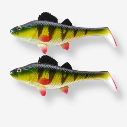 CAPERLAN Mäkká umelá nástraha shad perch 170 ostriež bez