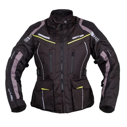 Dámska touringová moto bunda W-TEC Smackton Lady Farba čierno-zelená,
