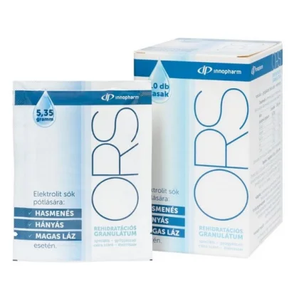 ORS Rehydratačný soľný granulát InnoPharm perorálny vrecká 10x5,35g