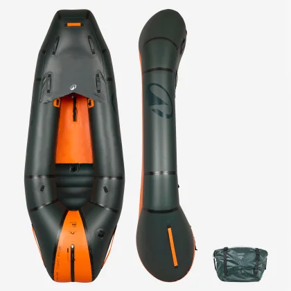 ITIWIT Packraft PR500 TPU nafukovací s vodotesným zipsom na rieku pre 1 osobu bez
