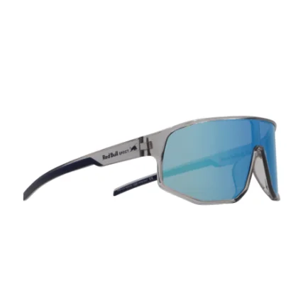 Sluneční brýle RED BULL SPECT DASH-010, light grey, smoke with blue mirror, CAT 3