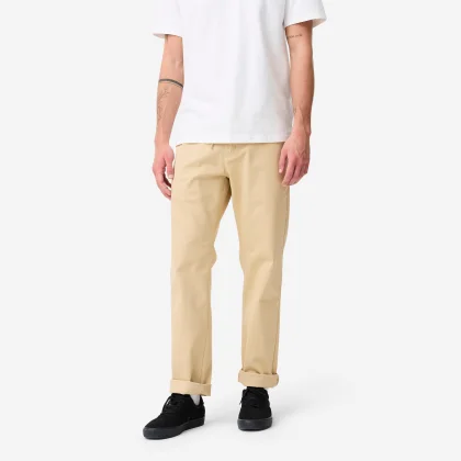 DECATHLON Skateboardové chino nohavice CN500 Heavy béžové XL