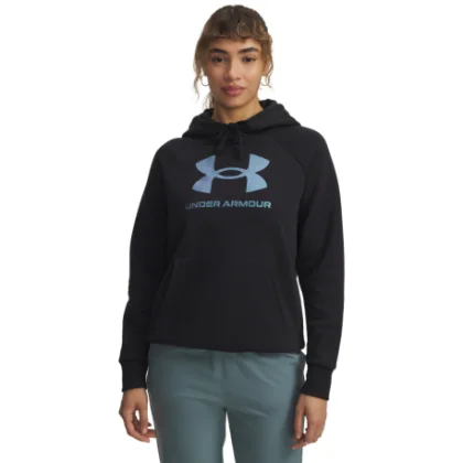 Dámska zateplená mikina s kapucňou UNDER ARMOUR UA Rival Flc Shimmer Hdy