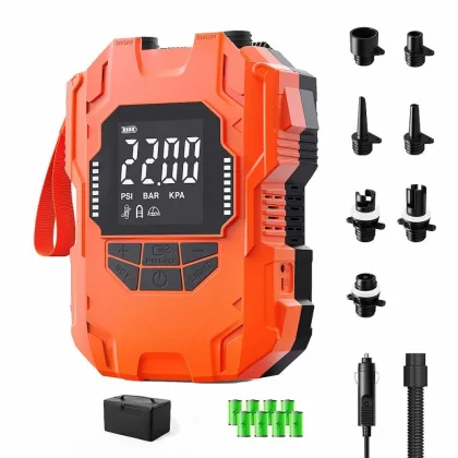 WRE Elektrická pumpa s baterií 22 PSI