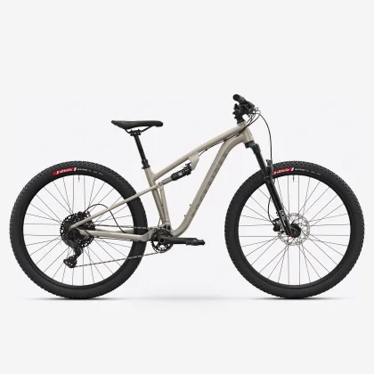 ROCKRIDER Horský bicykel EXPL 140 S 29" hliníkový rám béžový L (175-184 cm)