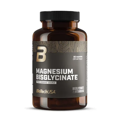 Magnesium Bisglycinate - 90 kapsúl - BioTech USA