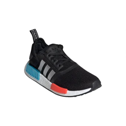 Juniorská rekreačná obuv ADIDAS ORIGINALS NMD_R1 core JR black silver metallic solar red