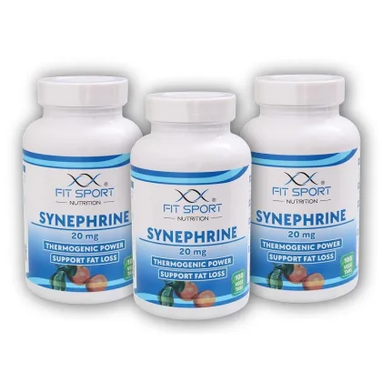 FitSport Nutrition 3x Synephrine 20mg 100 vege tabs