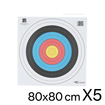 AVALON SSA Avalon 5 terčov na lukostreľbu 80 × 80 bez