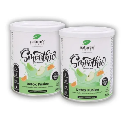 Natures Finest 2x Smoothie detox fusion 200g