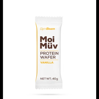 GymBeam MoiMüv Protein Wafer jahoda