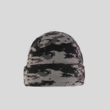 Chlapčenská čiapka beanie - sivá