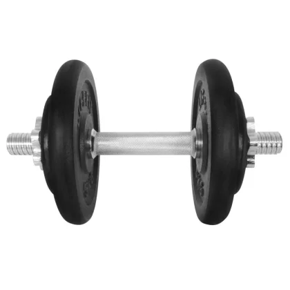 Lifefit Činka nakládací jednoruční 15 kg 30mm tyč/4x kotouč