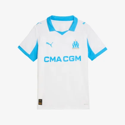 PUMA PUMA Olympique de Marseille 25/26 detský oficiálny domáci futbalový dres 13-14 r (164 cm)