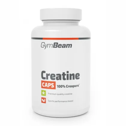 Kreatín CAPS - 100 % Creapure® 120 kapsúl - GymBeam