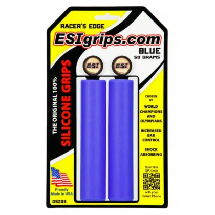 Rukojeti na řídítka ESI Racers Edge Blue I
