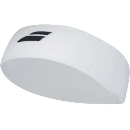 Babolat Logo Headband čelenka bílá-černá