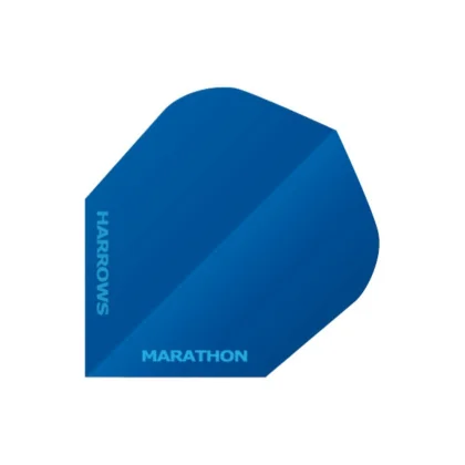 Letky na šípky Harrows Marathon modré matné