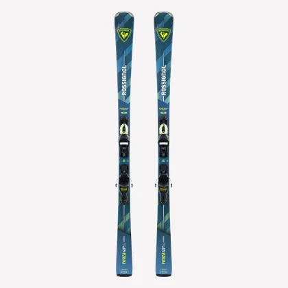 ROSSIGNOL ROSSIGNOL Forza 40° zjazdové lyže s viazaním zeleno-sivé 179 cm