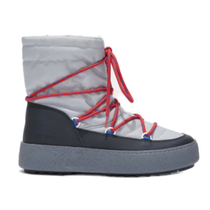 Pánske vysoké zimné topánky MOON BOOT MTRACK TUBE NYLON, 003 grey