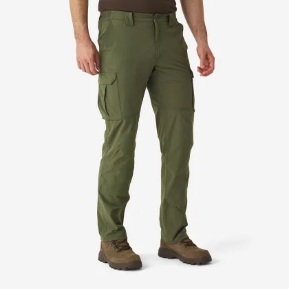 SOLOGNAC Nohavice Light 500 zelené 3XL