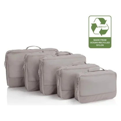 Heys Ecotex Packing Cube 5 Pc Set Atmosphere