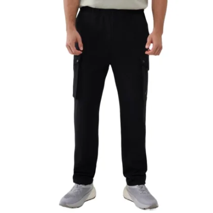 Férfi nadrágok 4F TROUSERS CAS-WSS25TTROM0990-20S-DEEP BLACK