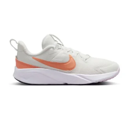 Dětská sportovní obuv (tréninková) NIKE Star Runner 4 K summit white white black apricot agate