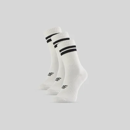 Ponožky dlhé (3-pack) pánske - čierno-biele
