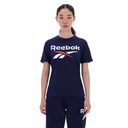 REEBOK Reebok dámske tričko bavlnené tmavomodré S