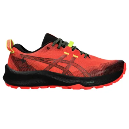 Férfi futó trail cipők ASICS Gel Trabuco 12 sunrise red gunmetal