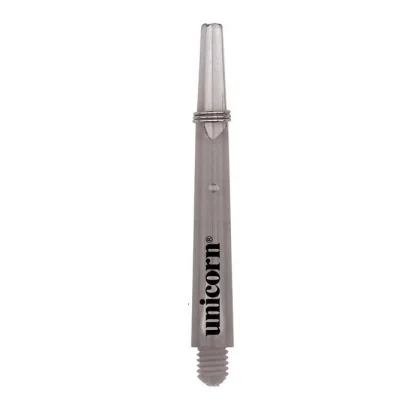 Násadky na šípky Unicorn Gripper3 mirage ,dlhé, priesvitné šedé