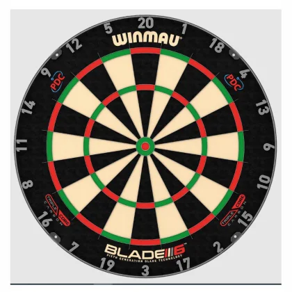Sisalový terč Winmau BLADE 6 TRIPLE CORE, turnajová kvalita